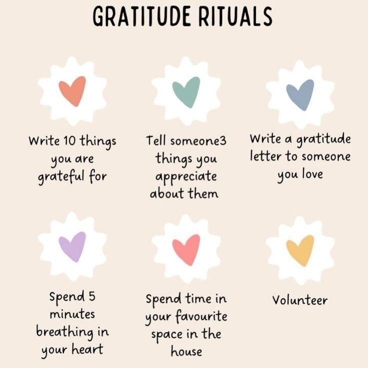 Gratitude Rituals