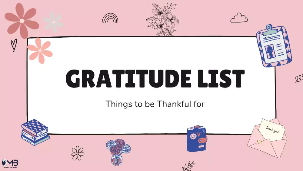 Gratitude List