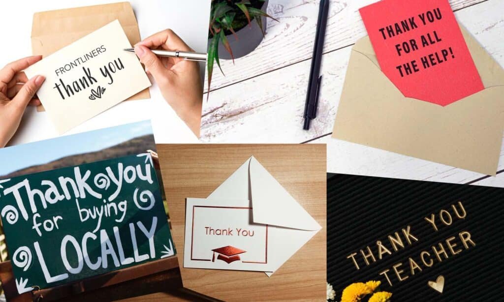 Personalized expressions of gratitude