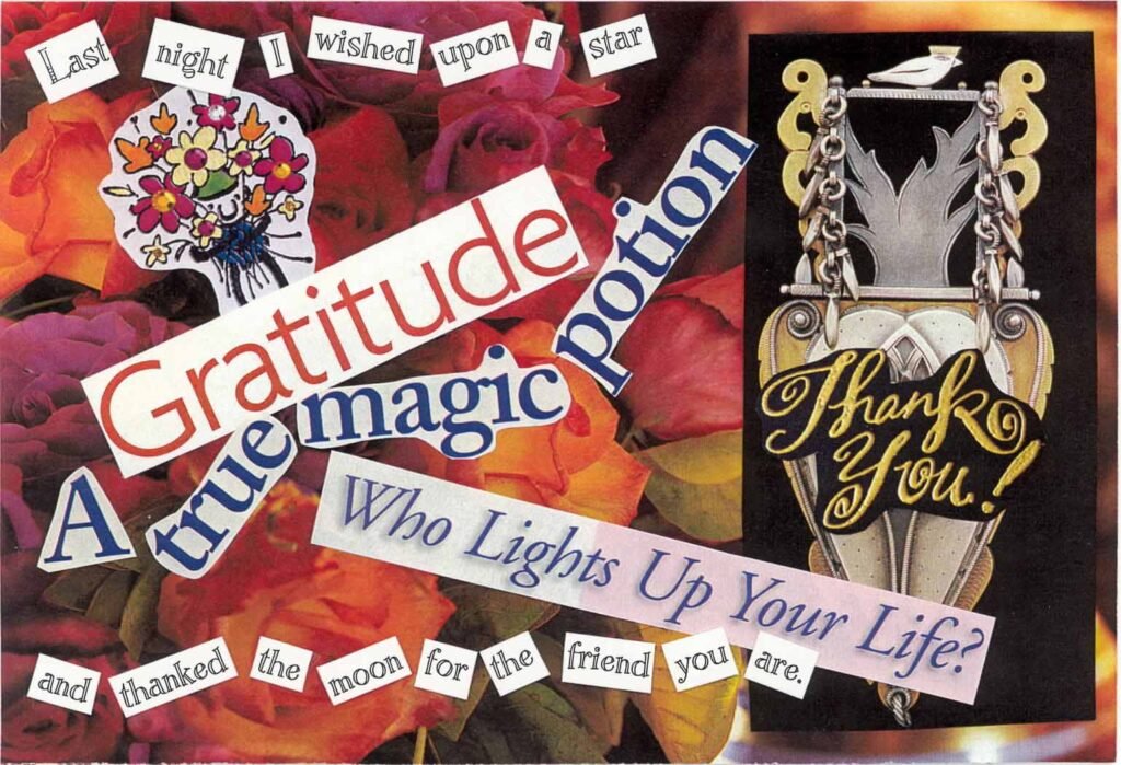 Create a Gratitude Collage