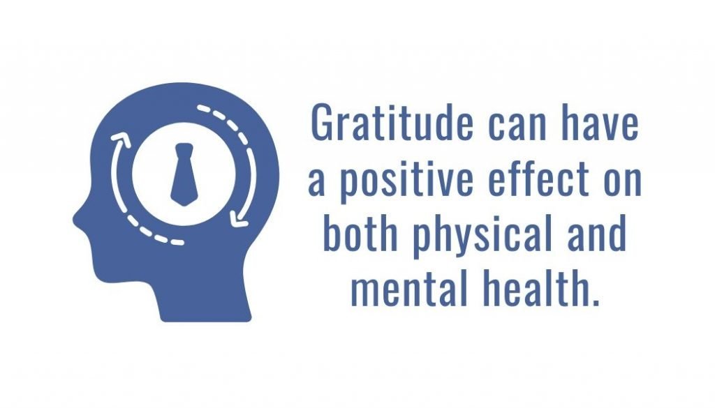 How gratitude practices help lower stress.