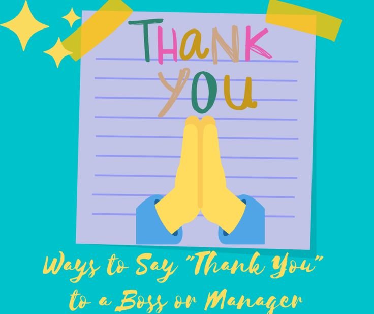 Showing Gratitude to Your Manager