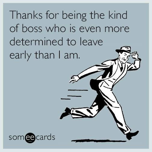 Funny Thank You Messages for Your Boss