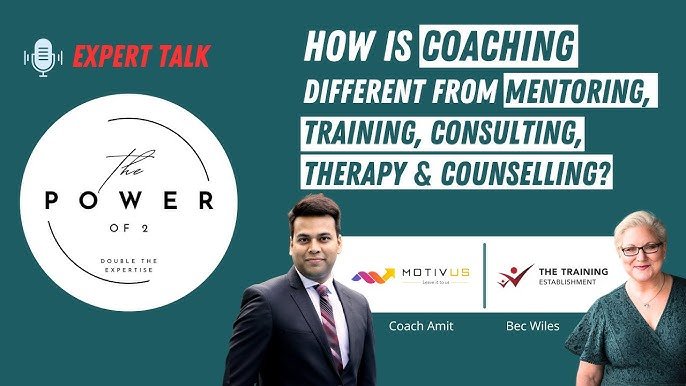 The Differences Between Consulting, Mentoring, and Therapy and Coaching