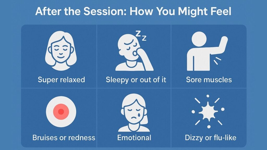What You Might Feel During and After the Session